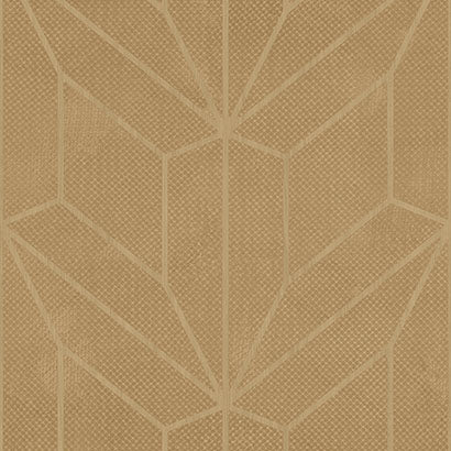 York Hammered Diamond Inlay Gold Wallpaper MM1709