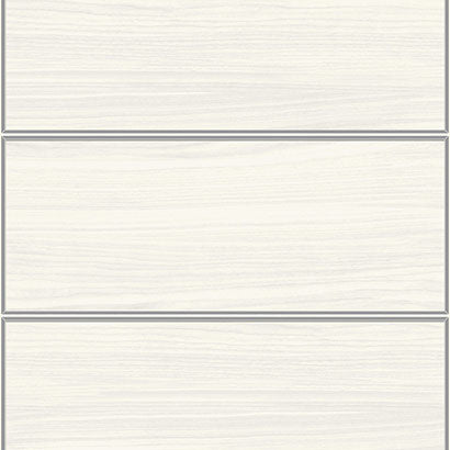 York Cerused Woodgrain White & Silver Wallpaper MM1764