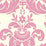 Quadrille Monty Old Pink Wallpaper 302152W