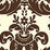 Quadrille Monty Sable Brown Wallpaper 302165W