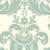 Quadrille Monty French Green Wallpaper 302155W