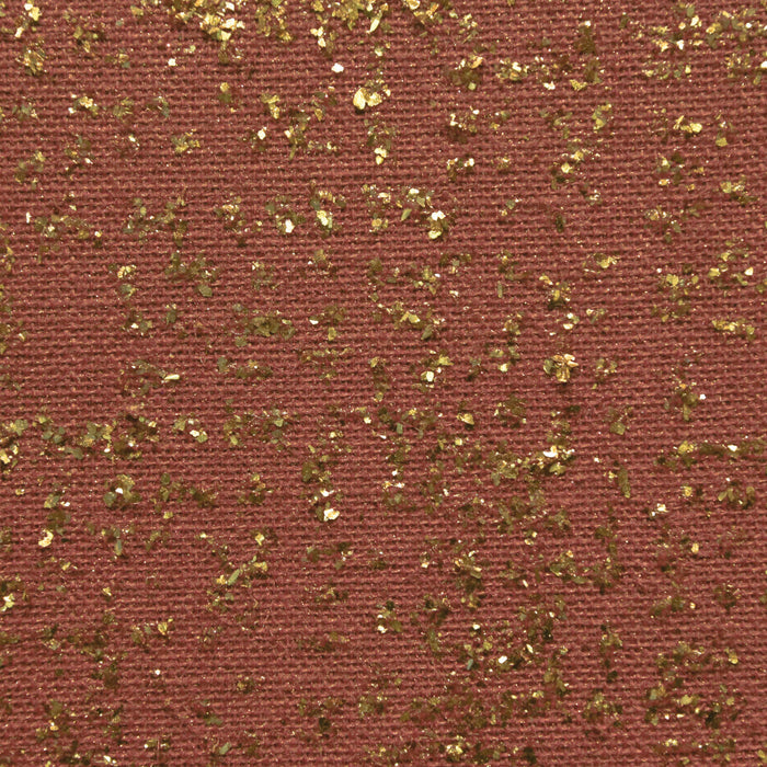 Maya Romanoff Shimmering Burlap Gilded Vermillion Wallpaper Sample MR-AK-1244-G