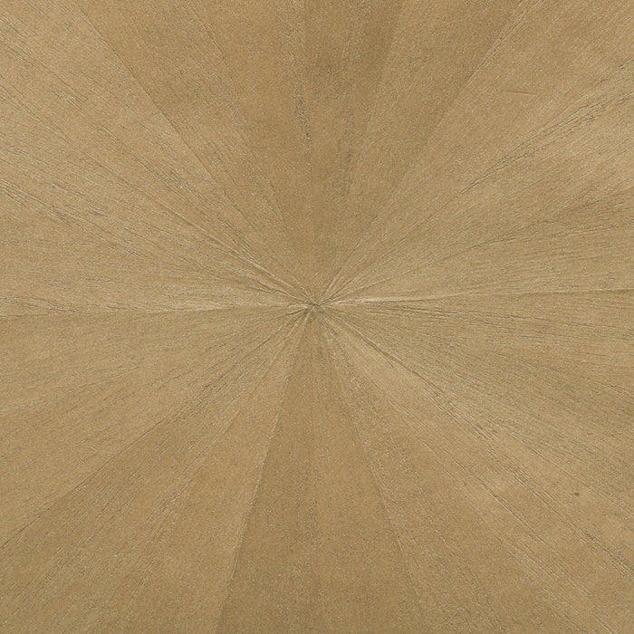 Maya Romanoff Ajiro Sunburst 15 Inch Oak Luster Wallpaper Sample MR-AS-3608-G-15