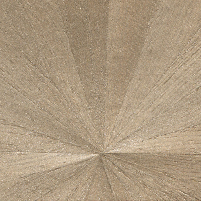 Maya Romanoff Ajiro Sunburst 15 Inch Teak Luster Wallpaper Sample MR-AS-3676-P-15