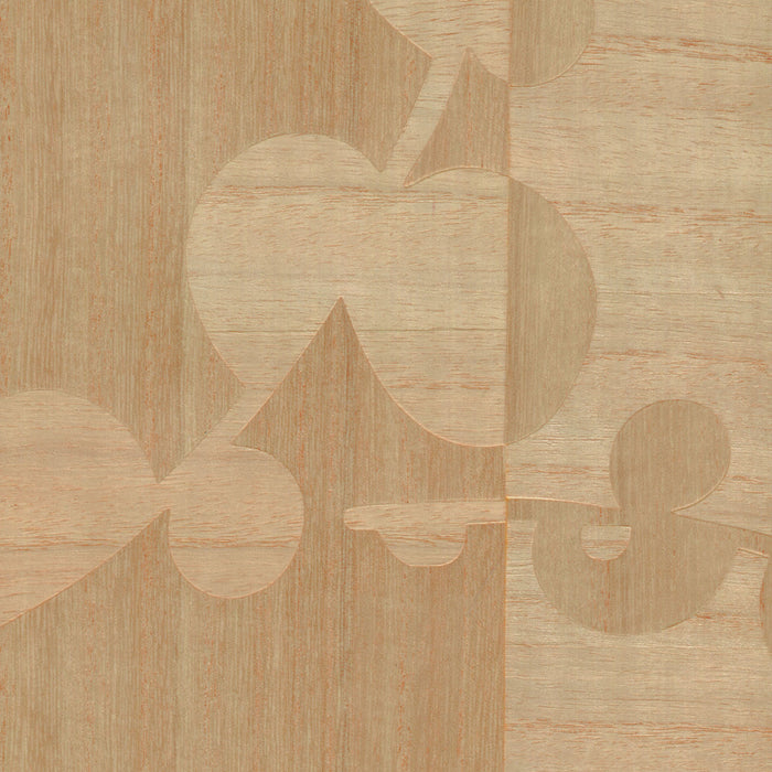 Maya Romanoff Ajiro Vineyard Polished Maple Wallpaper Sample MR-AV-3604-X