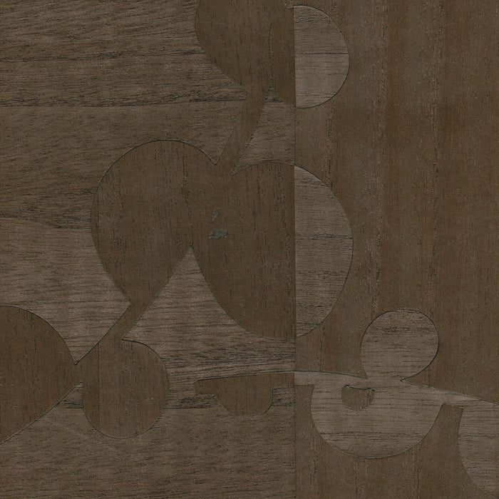 Maya Romanoff Ajiro Vineyard Cacao Wallpaper Sample MR-AV-3852