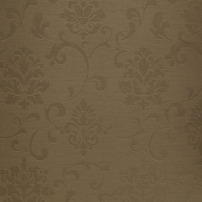 Maya Romanoff Palais Damassé Chocolat Wallpaper Sample MR-RT-4107