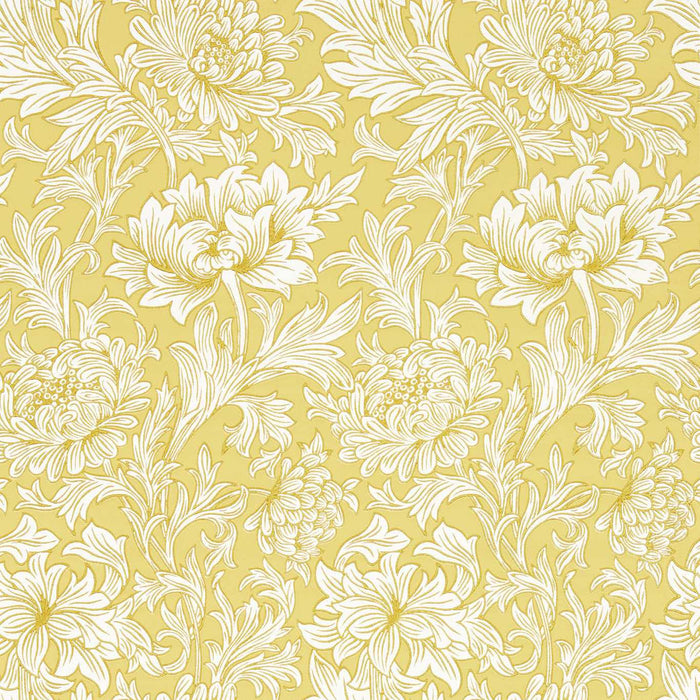 Morris & Co Chrysanthemum Toile Weld 217068 Wallpaper Sample MSIM217068