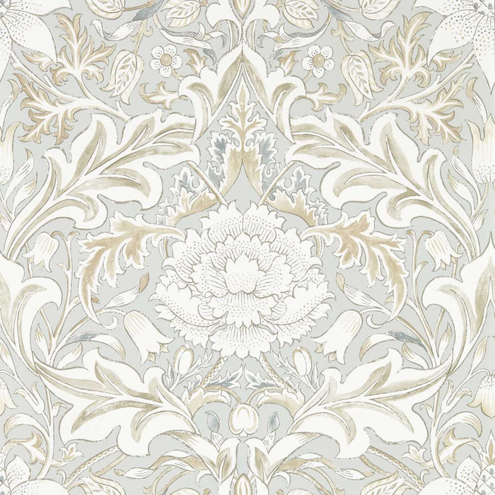 Morris & Co Simply Severn Dove 217076 Wallpaper Sample MSIM217076