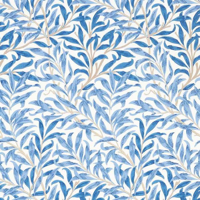 Morris & Co Willow Boughs Woad 217080 Wallpaper Sample MSIM217080