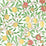 Morris & Co Fruit Leaf Green/Madder 217086 Wallpaper Sample MSIM217086