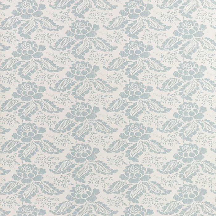 Quadrille Martine Wallpaper Soft Windsor Blue Wallpaper Sample 304170W-01AWP