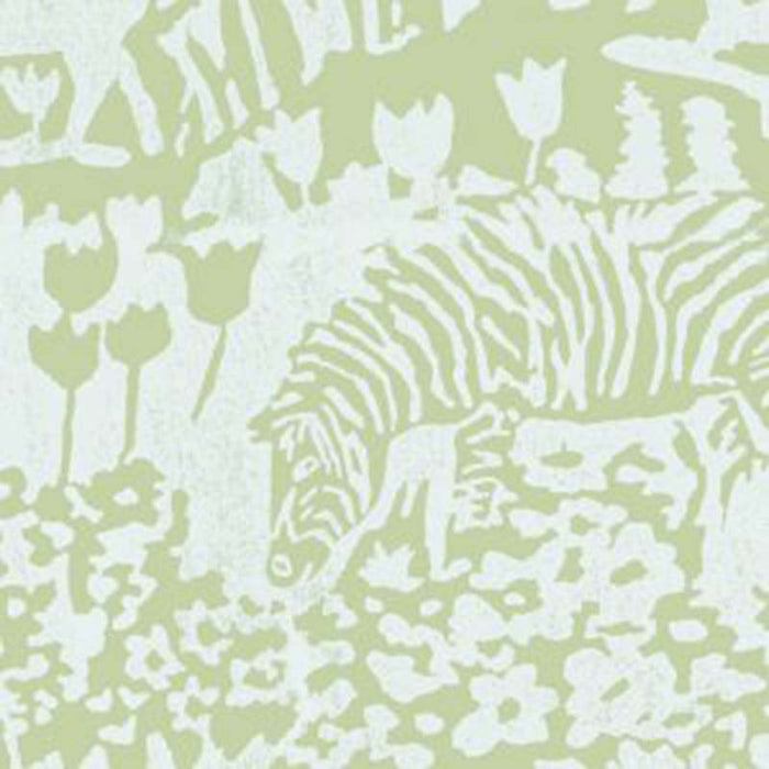 Galbraith & Paul Mother Nature Mint Wallpaper Sample