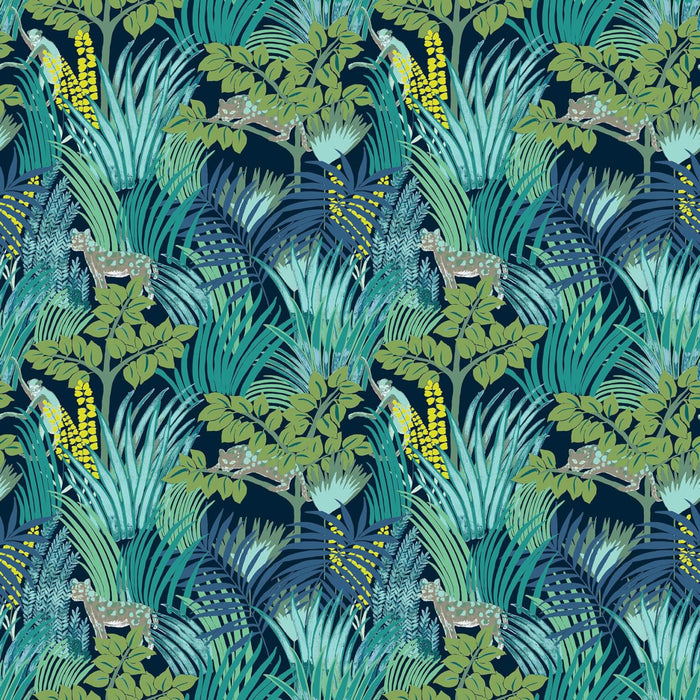 Pierre Frey Kipling Nuit Wallpaper Sample FP398002