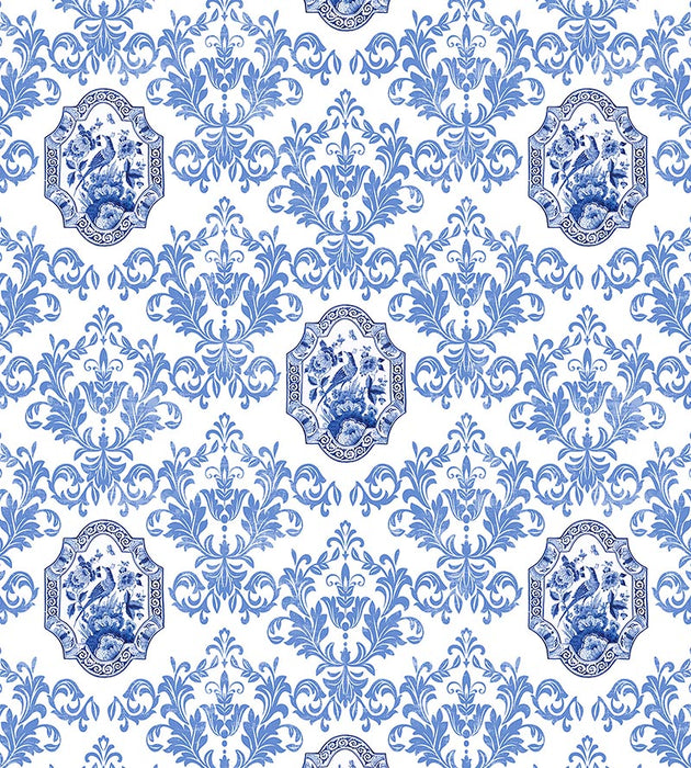 Nicolette Mayer Porceleyne Blue Fabric N4 0001PORC