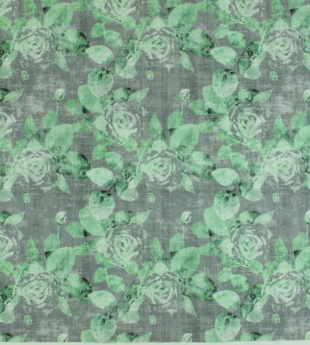 Nicolette Mayer Rose Trellis Charcoal Green Fabric N4 0003ROSE