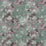 Nicolette Mayer Rose Trellis Charcoal Pink Fabric Sample N4 0004ROSE