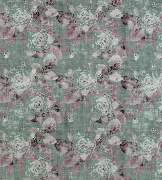 Nicolette Mayer Rose Trellis Charcoal Pink Fabric N4 0004ROSE