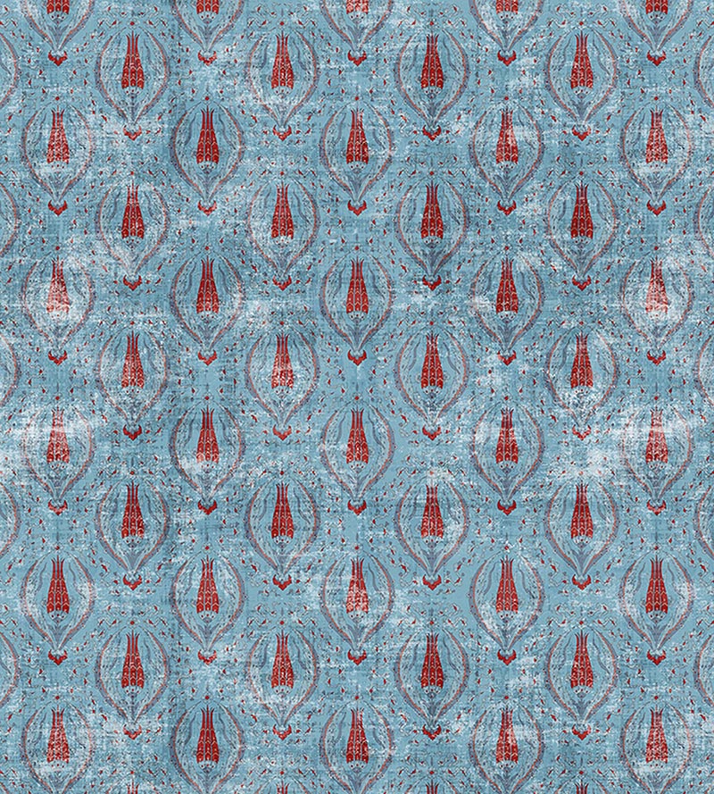 Nicolette Mayer Byzantine - Sheer Jewel Blue Fabric N4 1021BY10