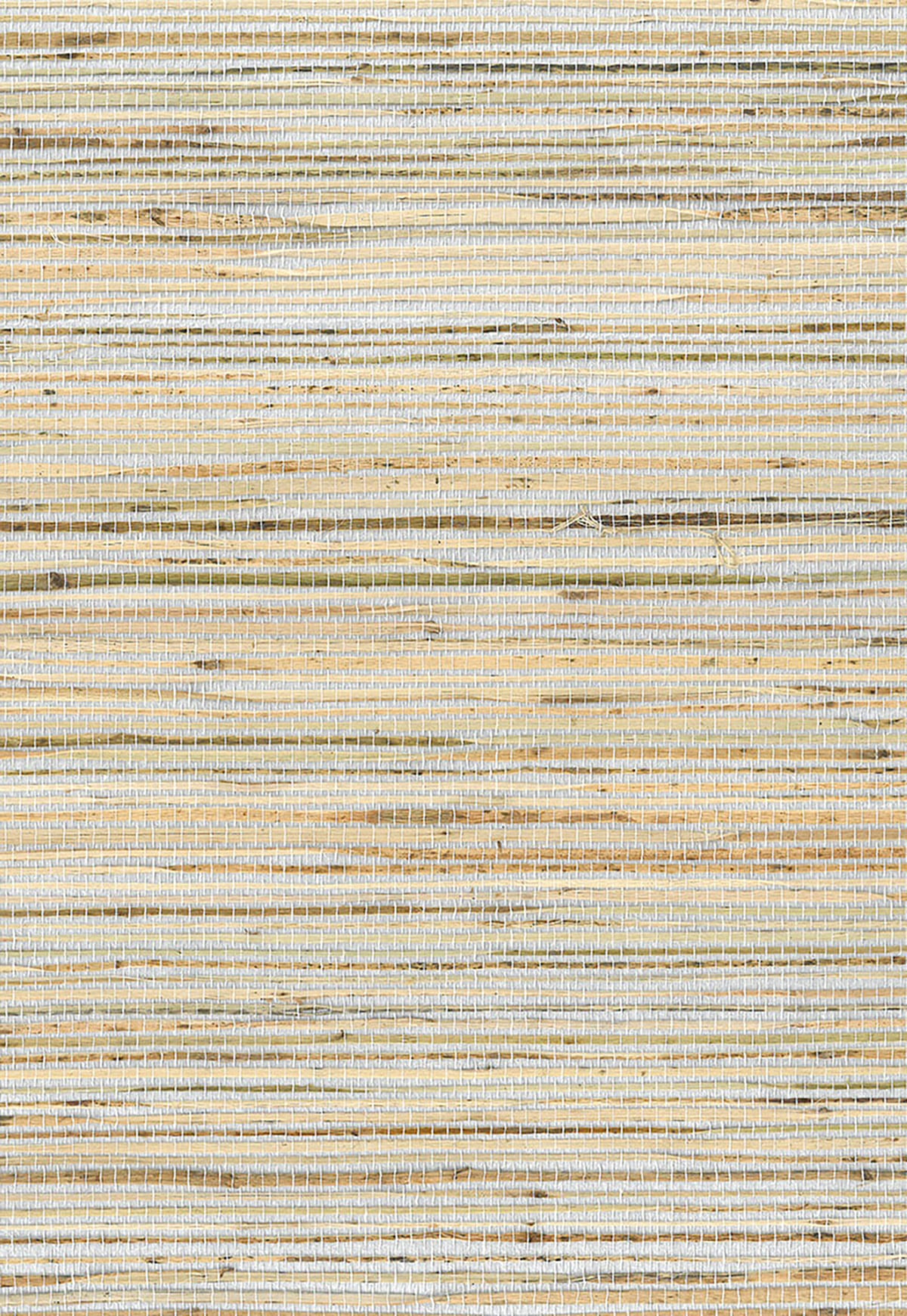 Seabrook Designs Jute Brown, Metallic Silver Wallpaper Sample NA202