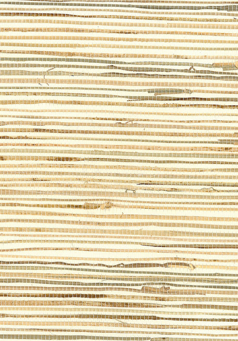 Seabrook Designs Rushcloth Brown, Off White Wallpaper Sample NA209