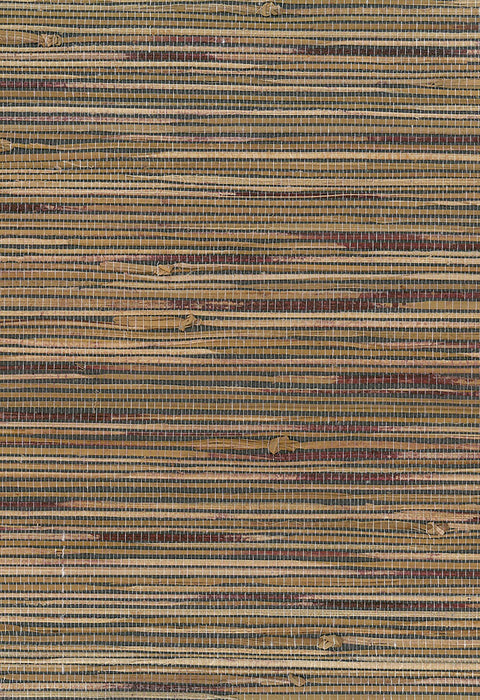 Seabrook Designs Boodle Brown, Purple/wine Wallpaper NA212