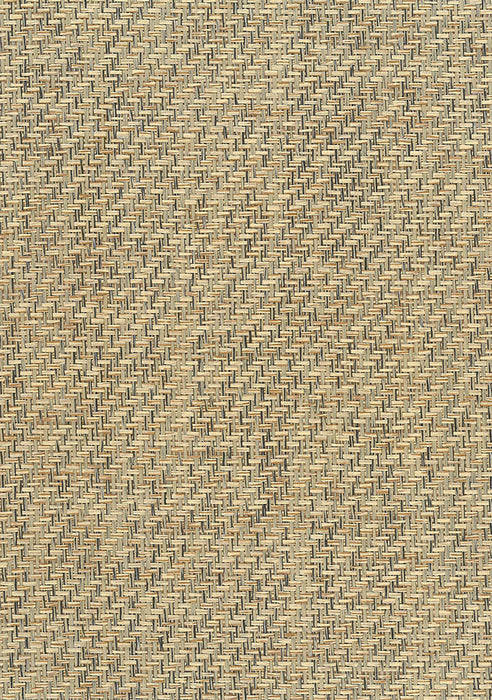 Seabrook Designs Paperweave Brown Wallpaper Sample NA525