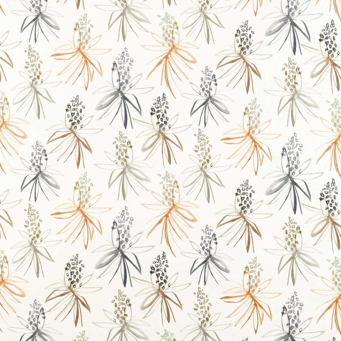 Scion Tillandsia Amber/Slate 120773 Fabric Sample NABS120773