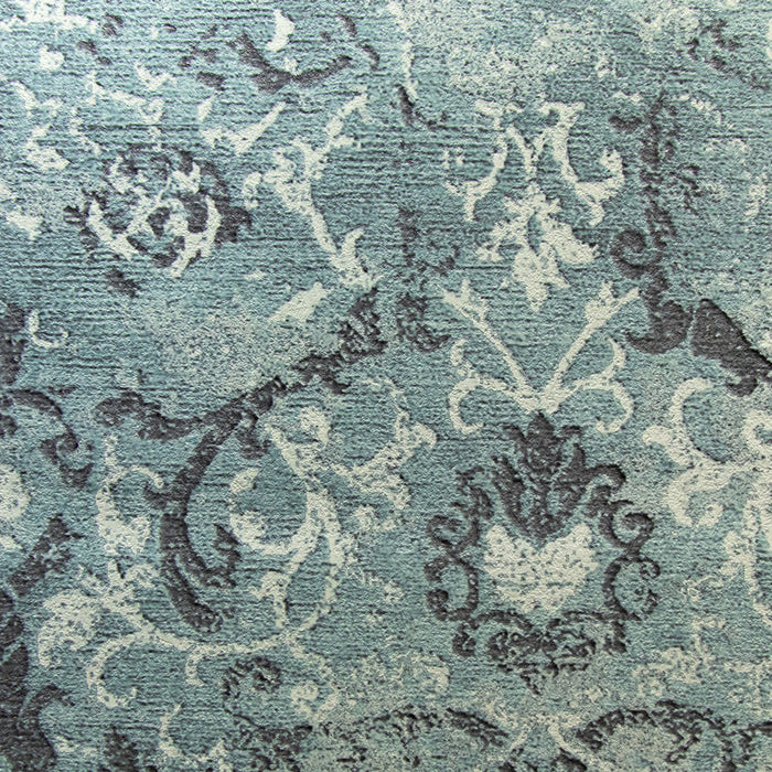 Maya Romanoff Levante Nabucco Teal Wallpaper Sample MR-LV-6531