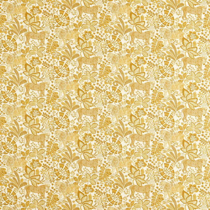 Scion Rumble in the Jungle Pebble/Chai 121039 Fabric Sample NART121039