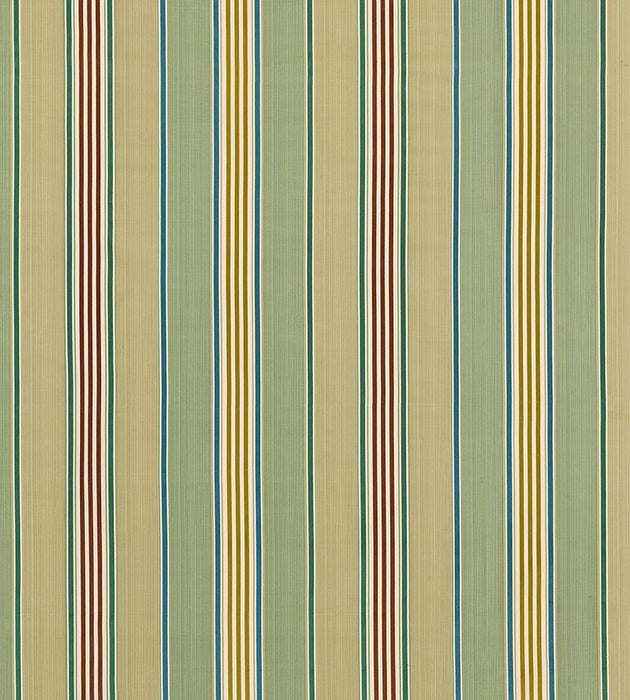 Old World Weavers Charlotte Stripe Moss Fabric Sample ND 00016130