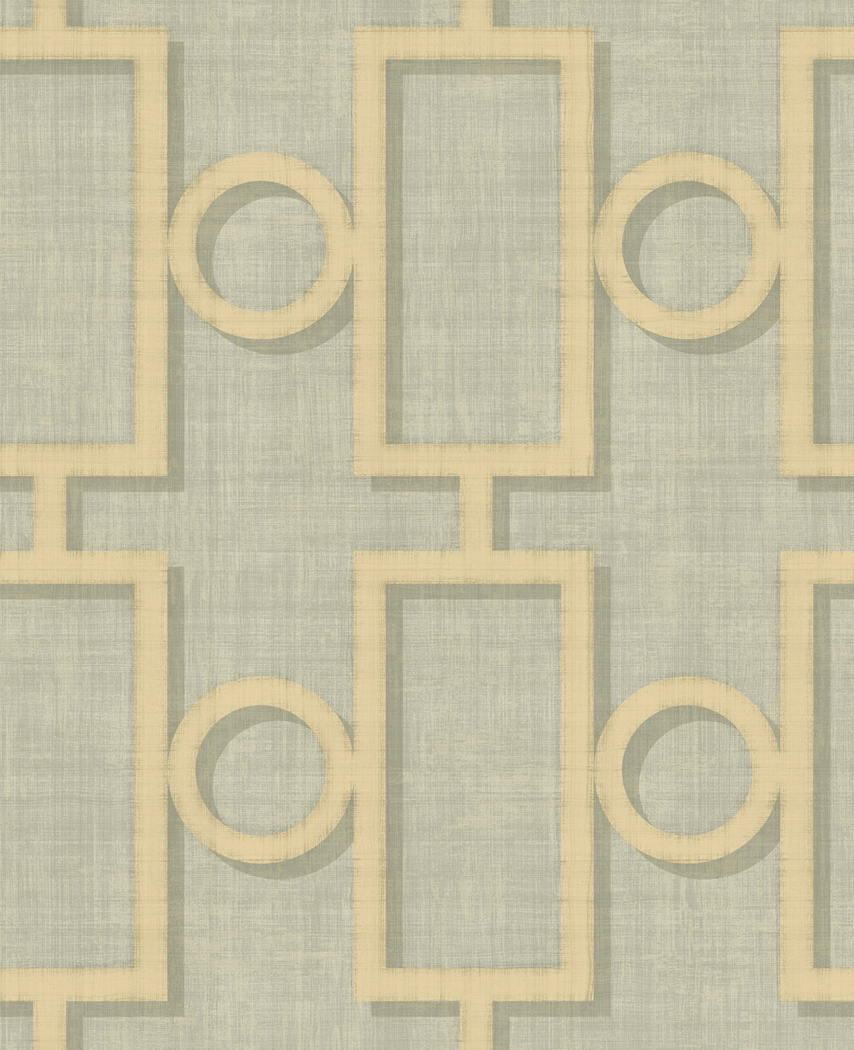 Seabrook Designs Adorn Geo Metallic Gold And Gray Wallpaper NE50608