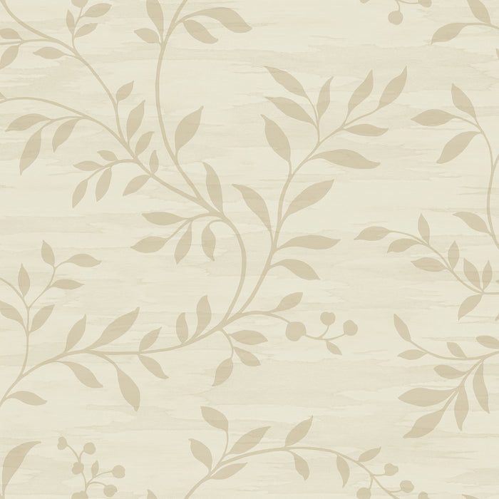 Seabrook Designs Couture Metallic Gold And Off-white Wallpaper Sample NE50805