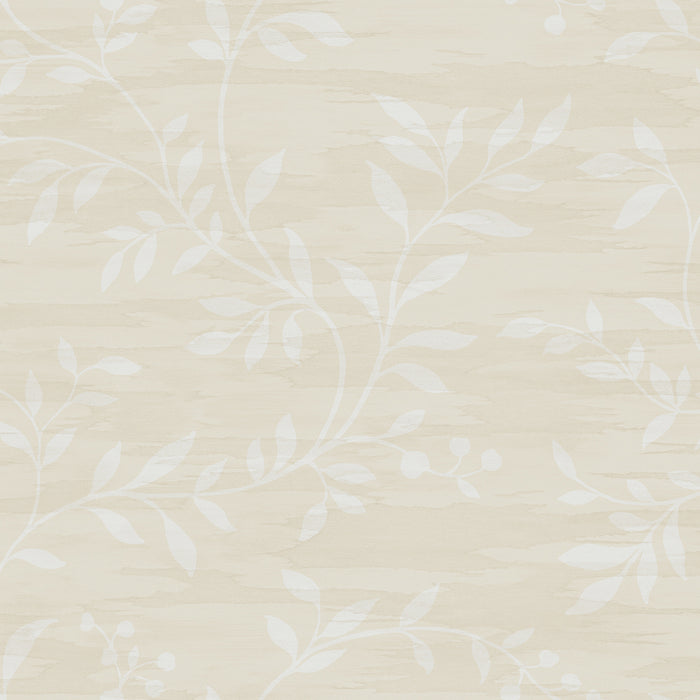 Seabrook Designs Couture Tan And Off-white Wallpaper Sample NE50807