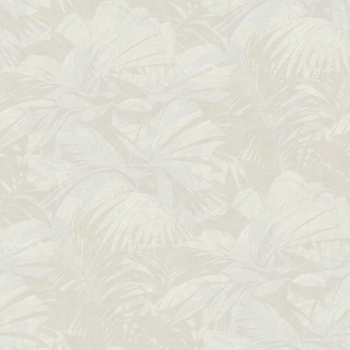 Seabrook Designs Masquerade Light Tan And Off-white Wallpaper Sample NE51303