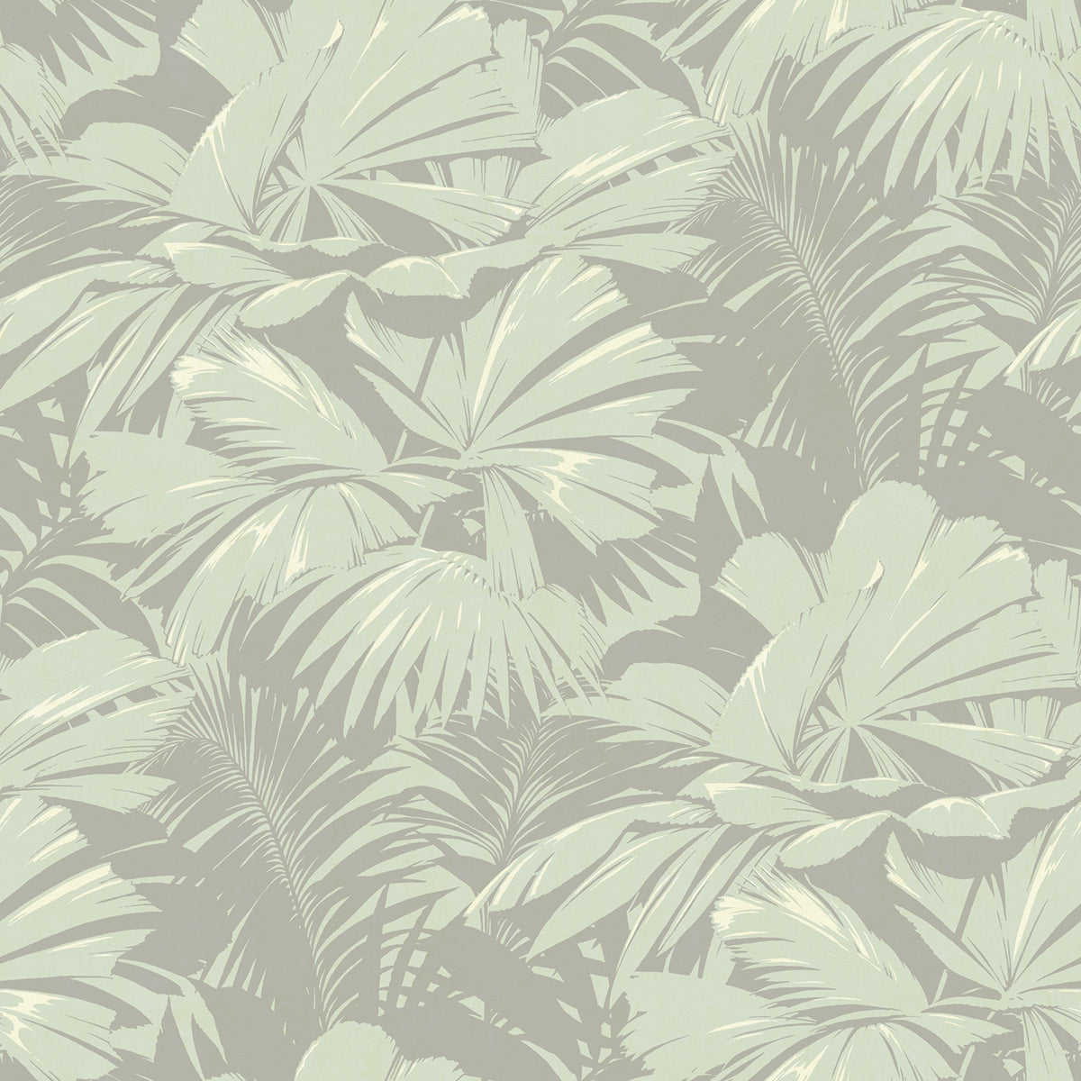 Seabrook Designs Masquerade Light Eucalyptus And Gray Wallpaper NE51304