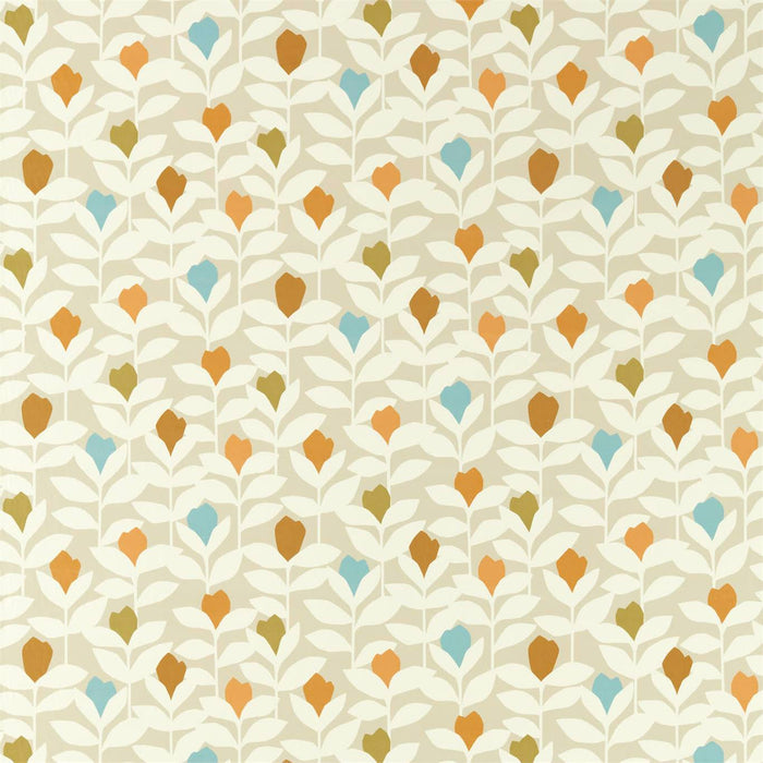 Scion Padukka Tangerine 120875 Fabric Sample NESF120875