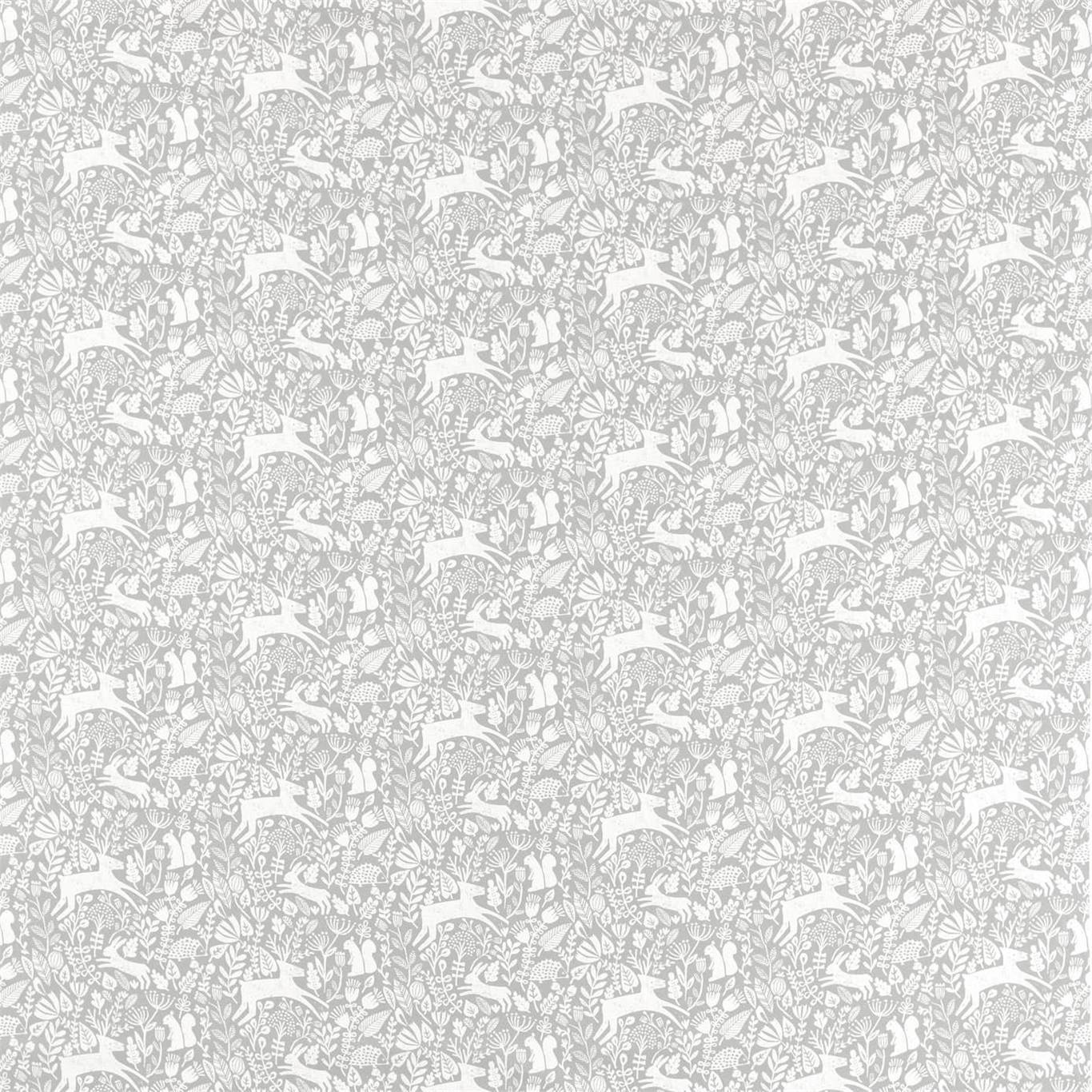 Scion Kelda Pewter 120894 Fabric Sample NESF120894