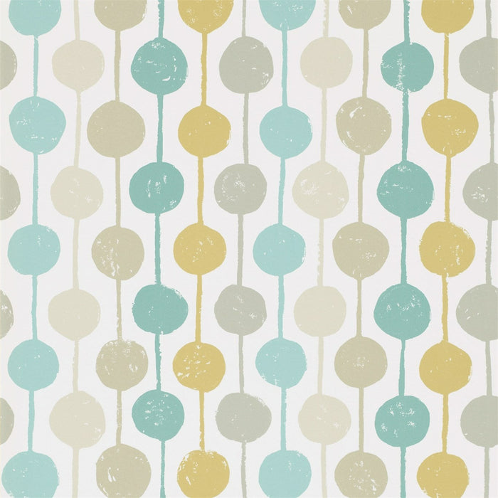 Scion Taimi Seaglass/Chalk/Honey 111126 Wallpaper Sample NFIK111126