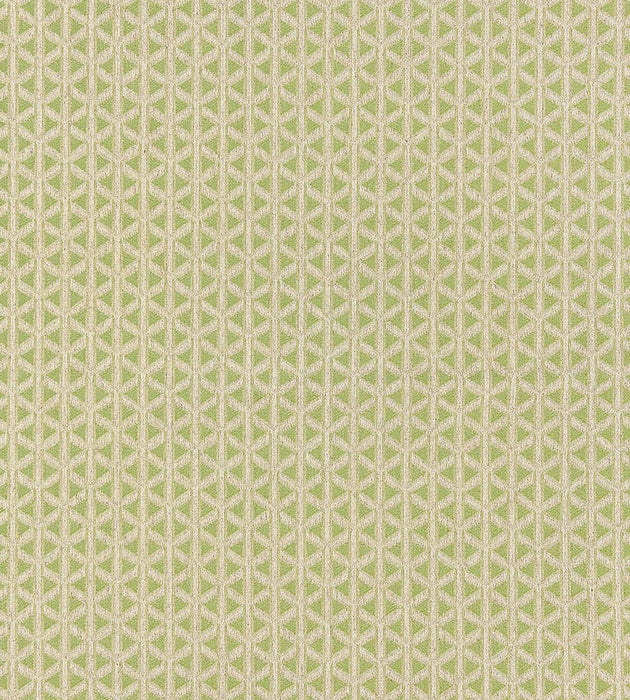 Old World Weavers Cross Channel Spring Green Fabric NK 0003CROS