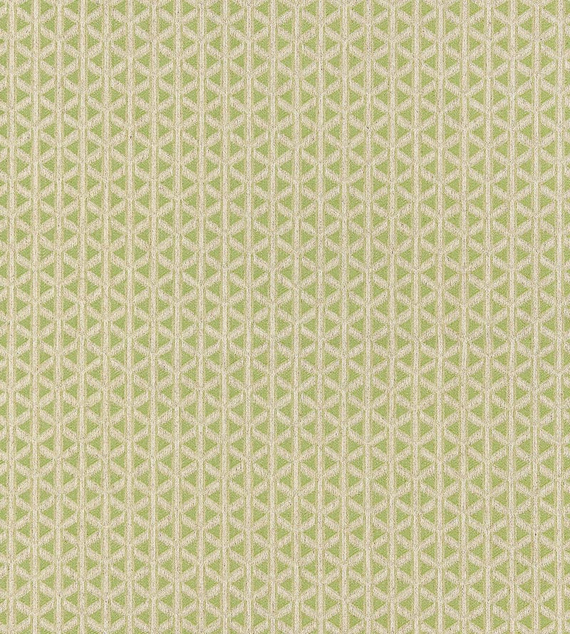 Old World Weavers Cross Channel Spring Green Fabric Sample NK 0003CROS