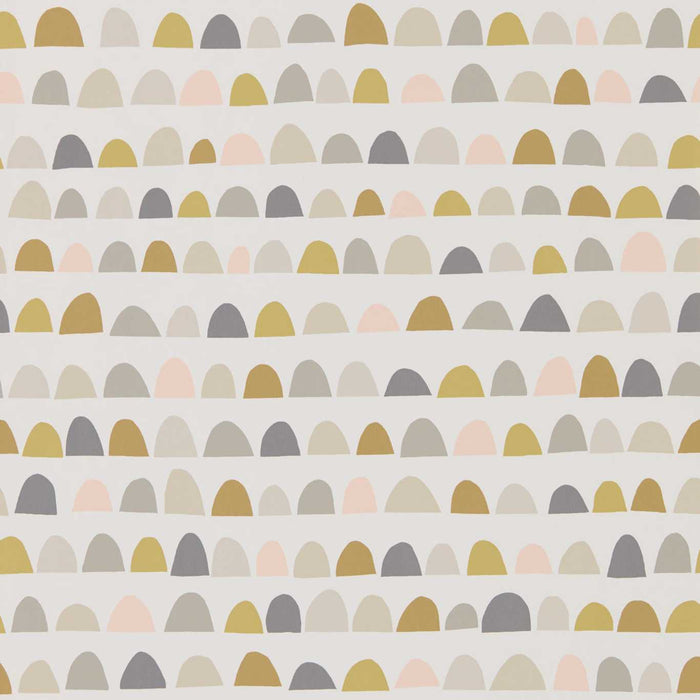 Scion Priya Blush/Honey/Linen 111299 Wallpaper Sample NLOH111299