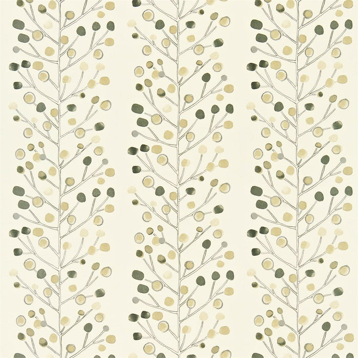 Scion Berry Tree Cream/Storm/Hessian 120050 Fabric Sample NMEL120050