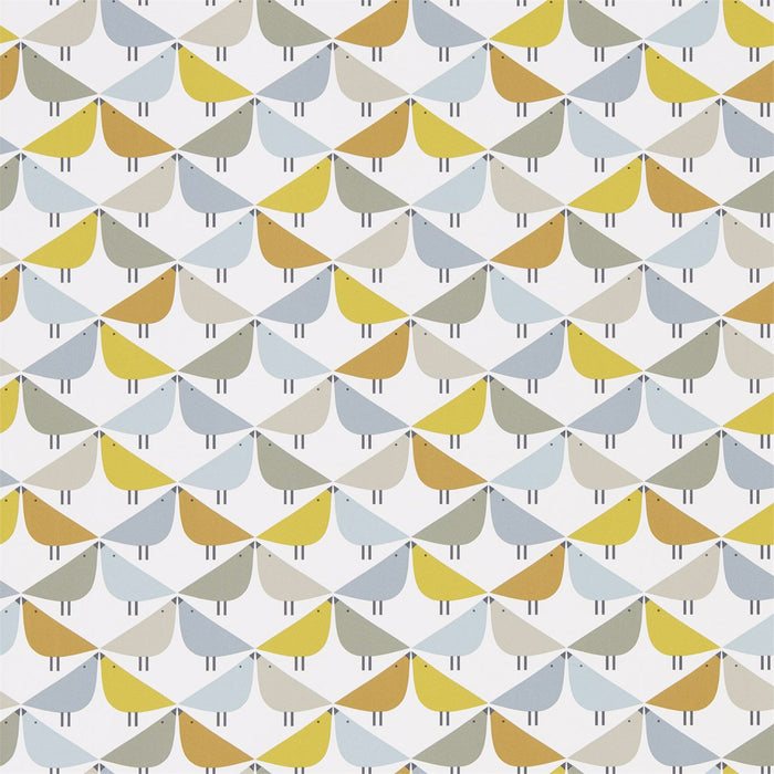 Scion Lintu Dandelion/Butterscoth/Pebble 111522 Wallpaper Sample NNOU111522