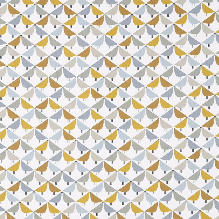 Scion Lintu Dandelion/Butterscotch/Pebble 120586 Fabric Sample NNOU120586