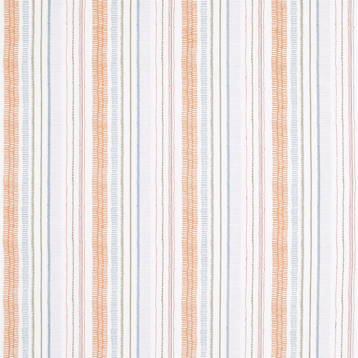 Scion Noki Satsuma/Sky/Pebble 132153 Fabric Sample NNOU132153