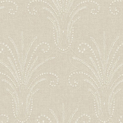 York Candlewick Brown Wallpaper NR1573