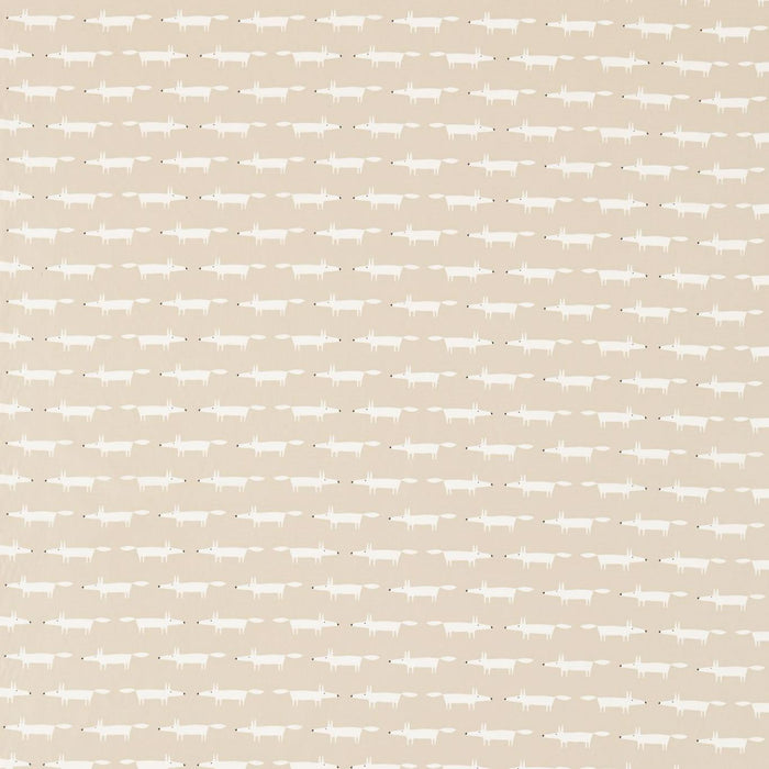 Scion Little Fox Snow 120463 Fabric Sample NSCK120463