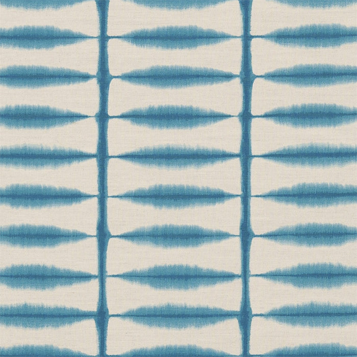 Scion Shibori Teal/Linen 120321 Fabric Sample NSPI120321