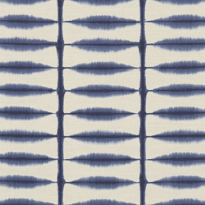 Scion Shibori Indigo/Linen 120322 Fabric Sample NSPI120322